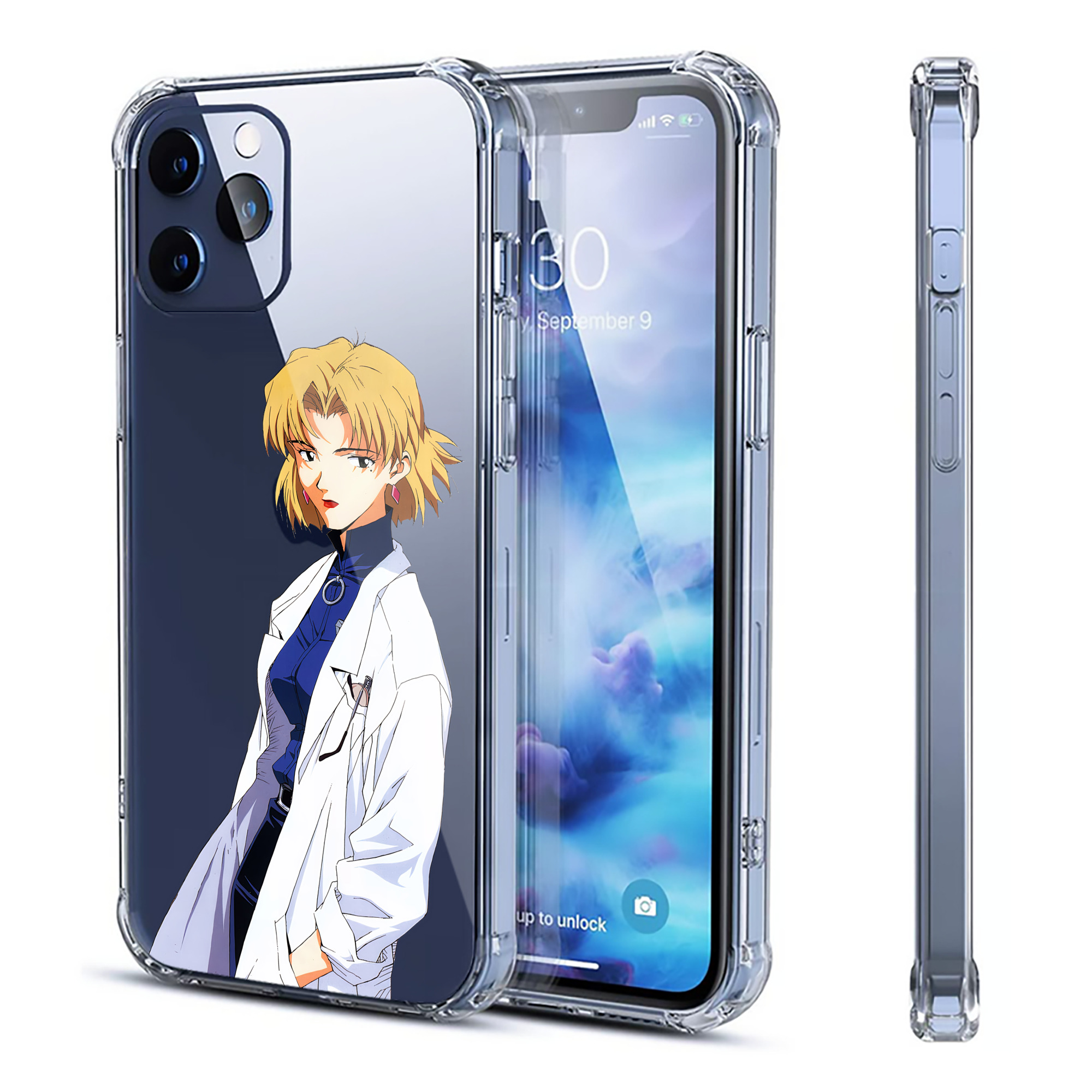 （画像用） EVA 新世紀エヴァンゲリオン 【iPhone 12シリーズ対応】透明スマホケース（クリアソフトケース）